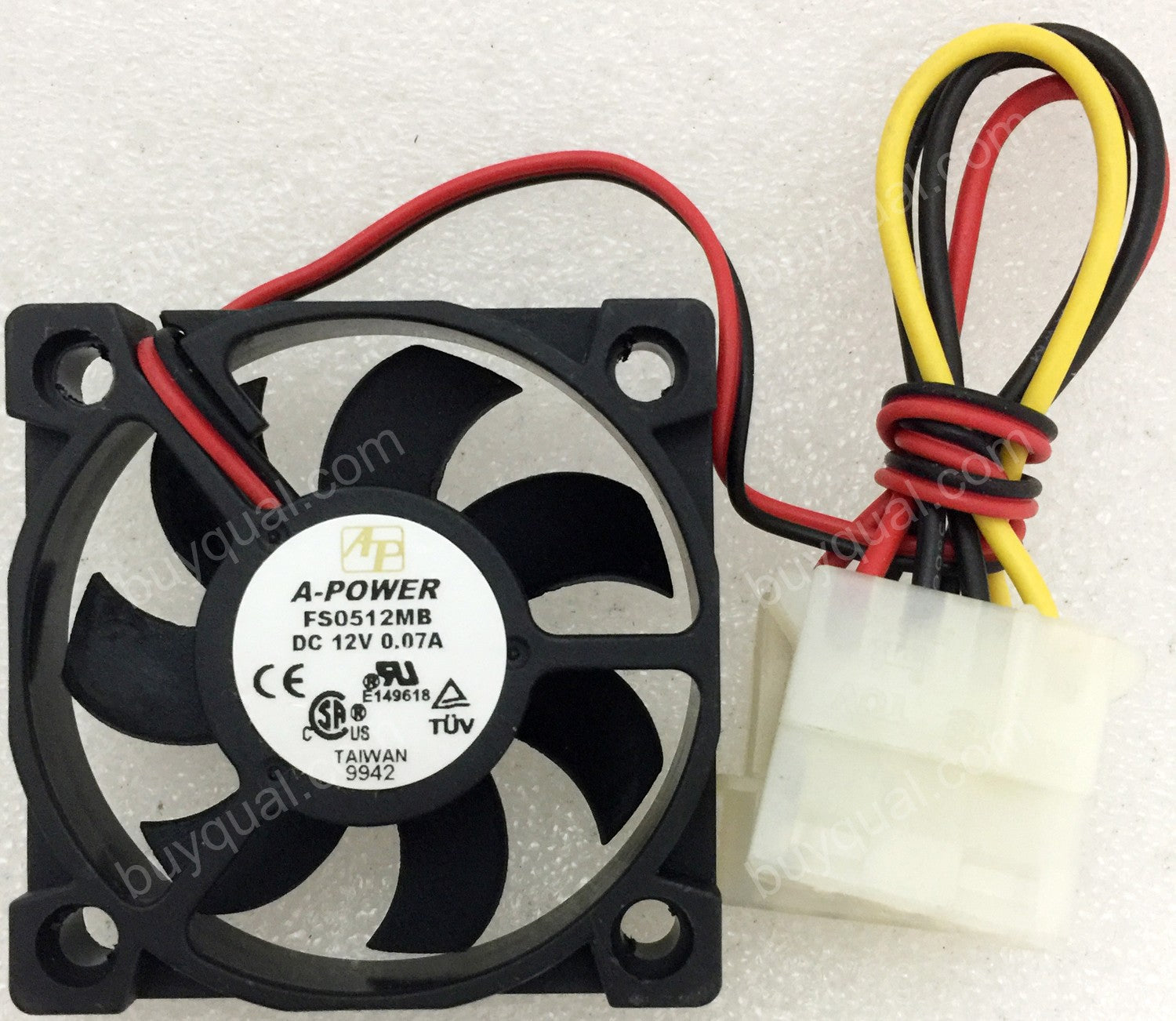 A-POWER FS0512MB 12V 0.07A 2wires cooling fan A-POWER FS0512MB 12V 0.07A 2wires cooling fan